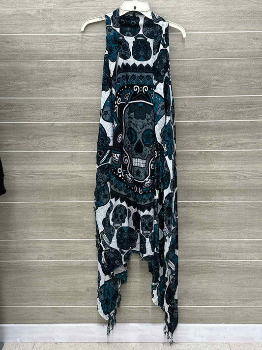 Teal Womens Size S/M Vest
