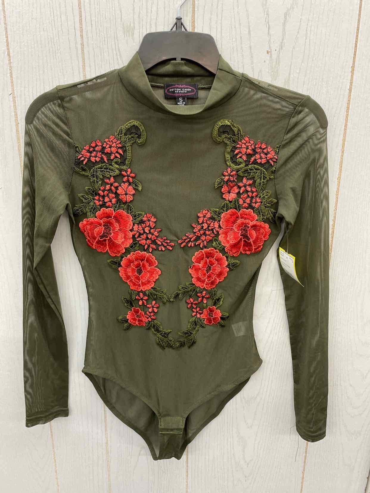 Olive Junior Size Small Bodysuit