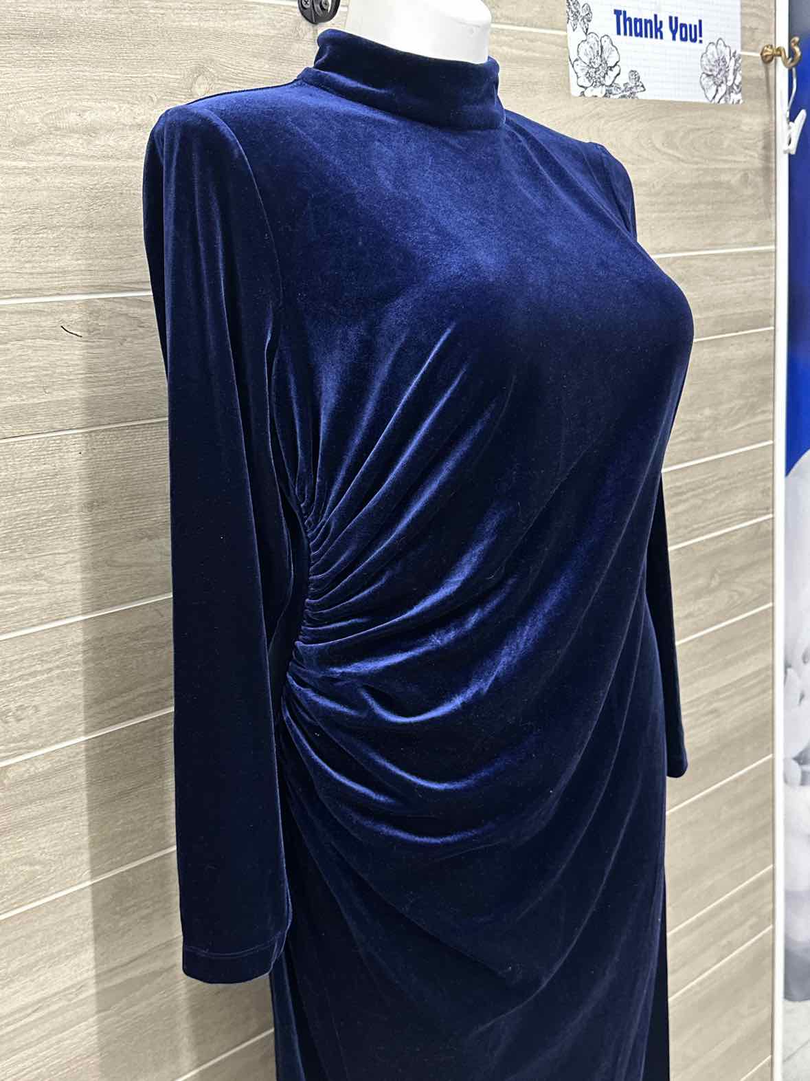 Anne Klein Size XL Blue Womens Dress