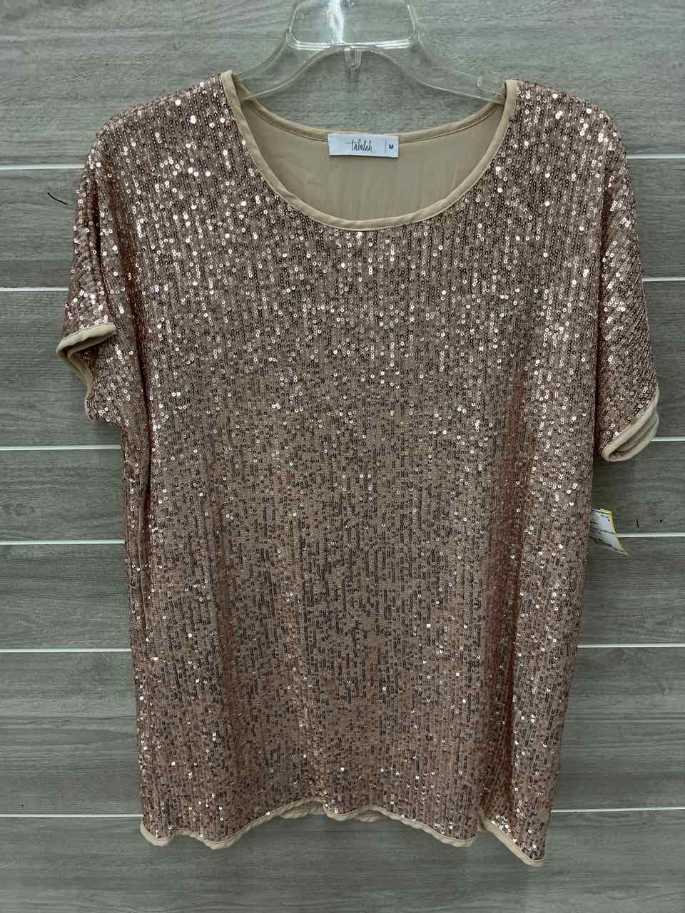 Talulah Gold Womens Size M/L Shirt