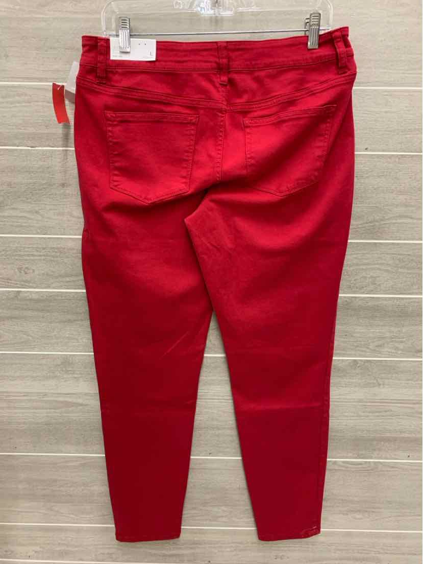 Maurices Red Womens Size 12 Pants