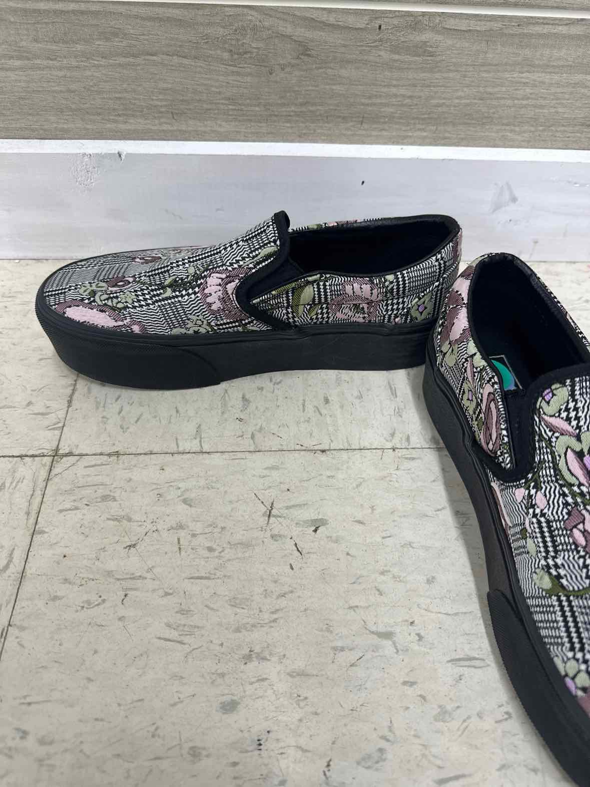 Vans Black Womens Size 8 Shoes/Footwear