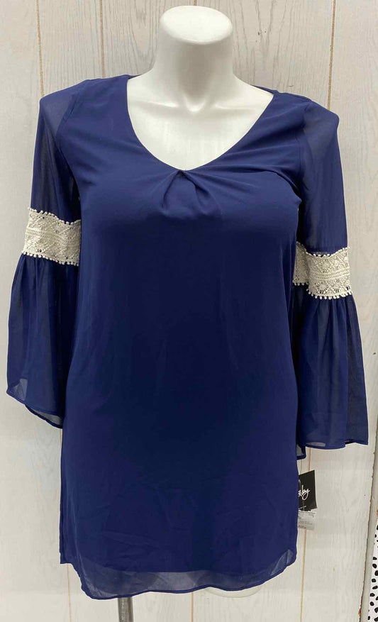 By & By Blue Womens Size 8/10 Dress
