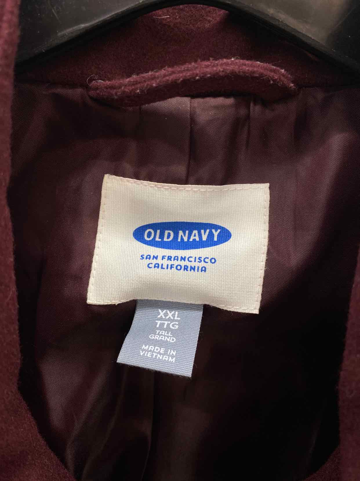 Old Navy Burgundy Womens Size XXL Jacket (Outdoor)