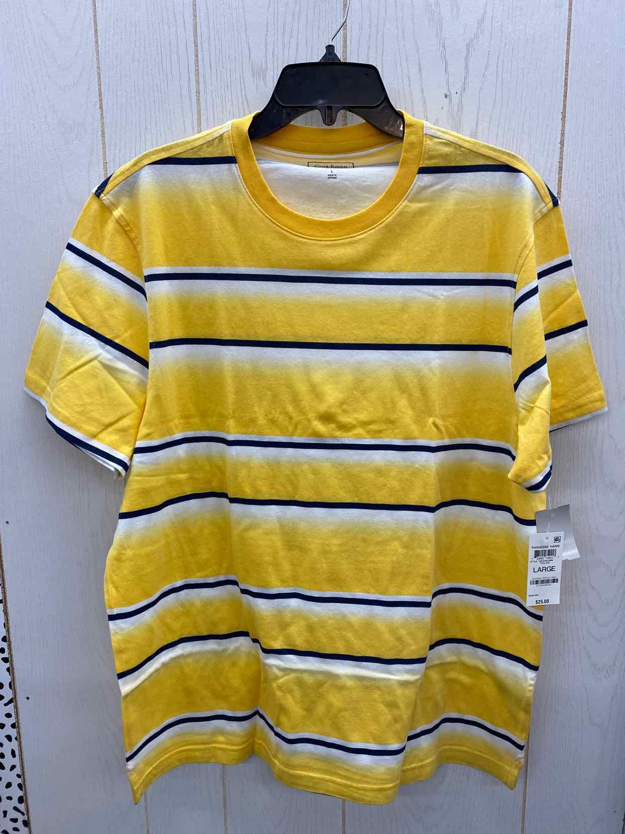 Vintage Men's T-Shirt - Yellow - L