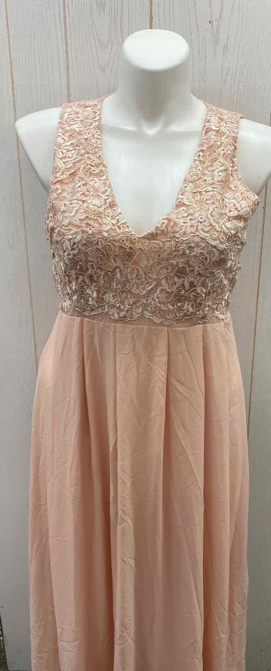 Peach Womens Size 10 Dress