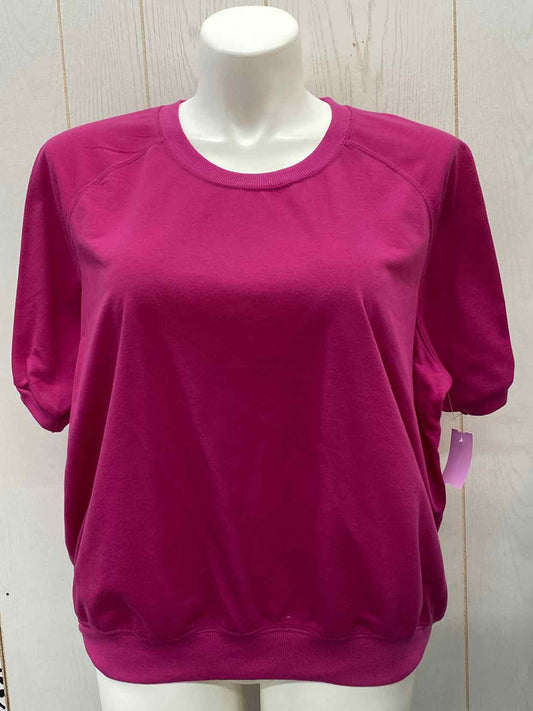 Just Be Pink Womens Size 3X Shirt