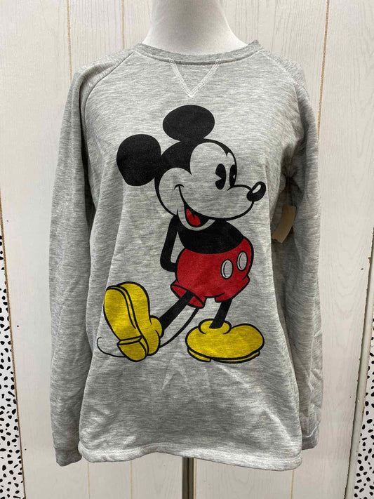 Disney Gray Womens Size M Sweatshirt