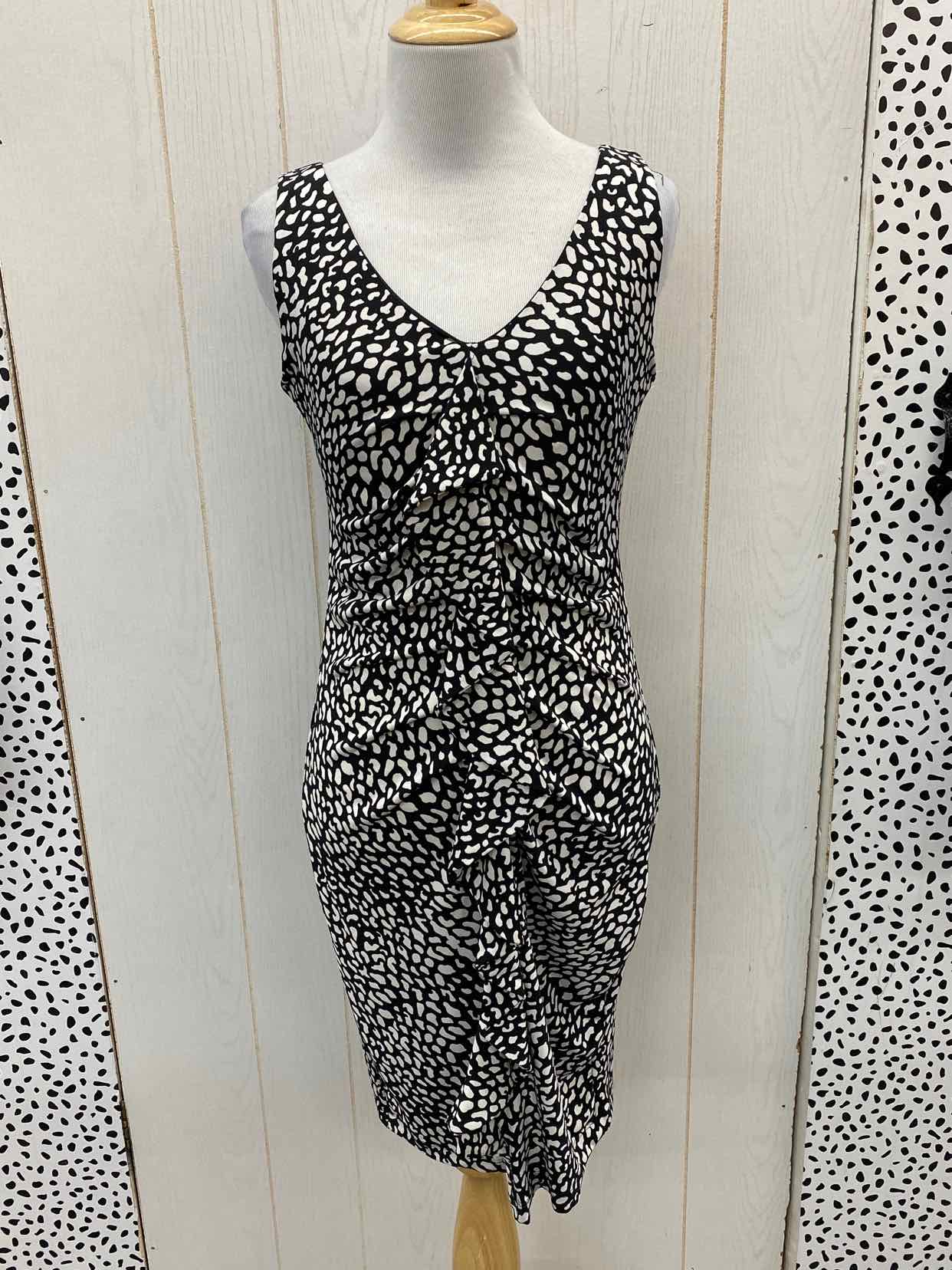 En Focus Black Womens Size 4 Dress