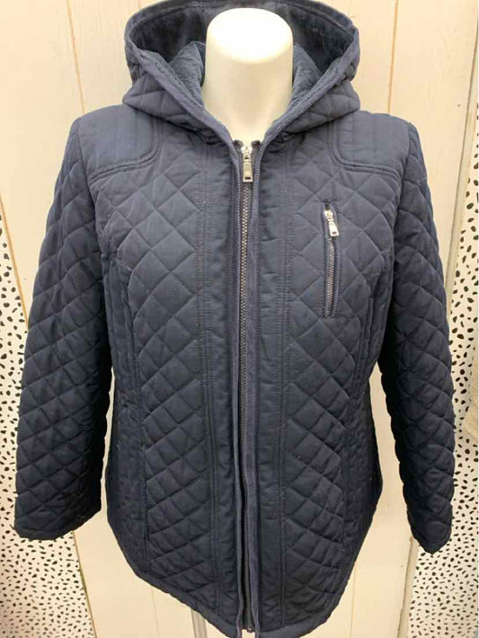 Laundry by Design Navy Womens Size 1X Jacket (Outdoor)