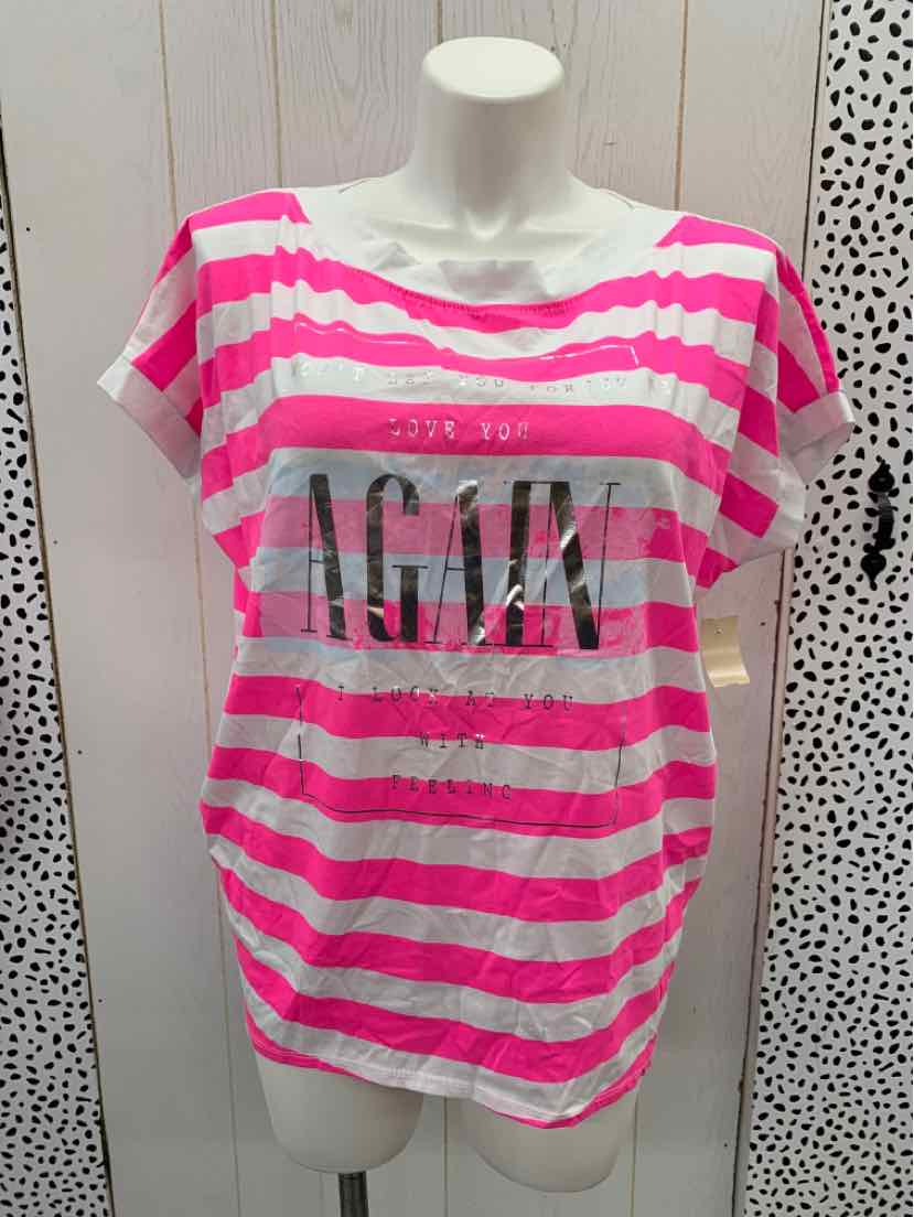 Pink Womens Size L Shirt