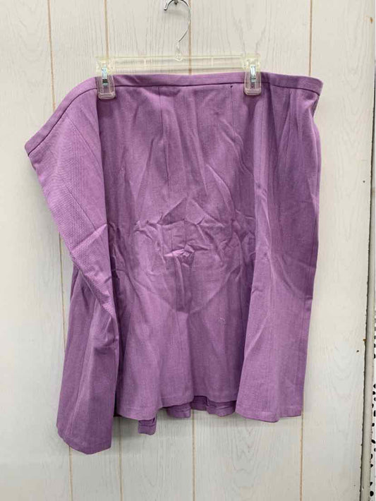 Lane Bryant Lavender Womens Size 28 Skirt