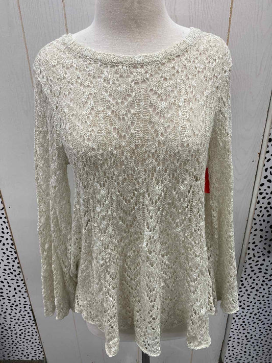 Abercrombie & Fitch Cream Womens Size XS/S Sweater