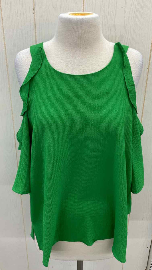 Umgee Green Womens Size Small Shirt