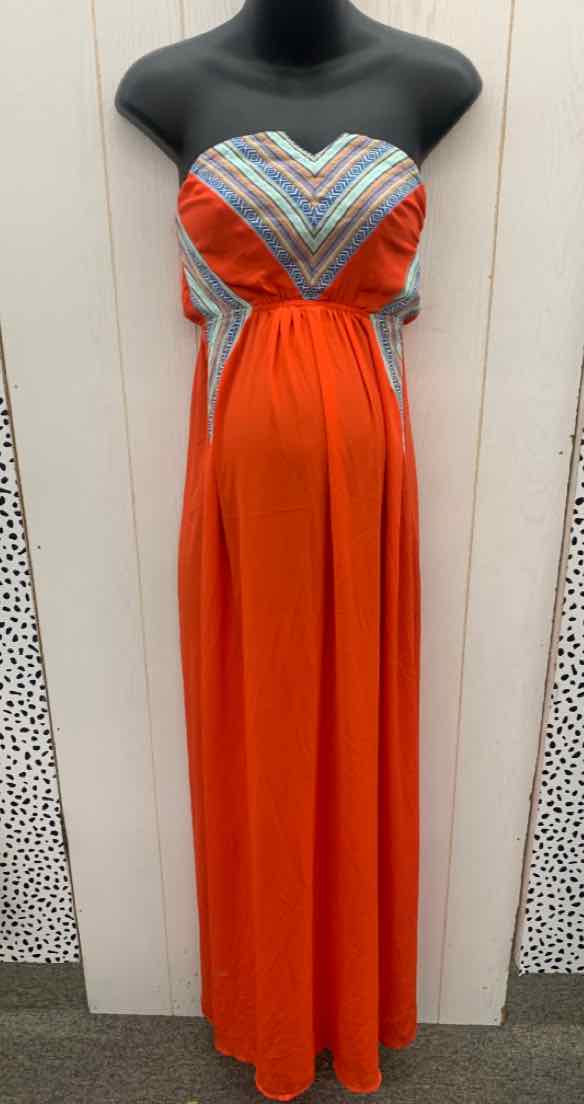Pink Blush Coral Maternity Size L Dress