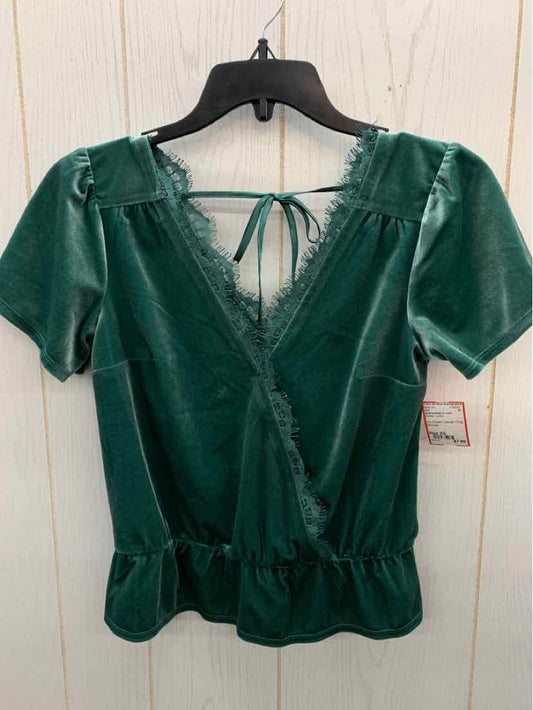 Abercrombie & Fitch Green Junior Size XS Shirt