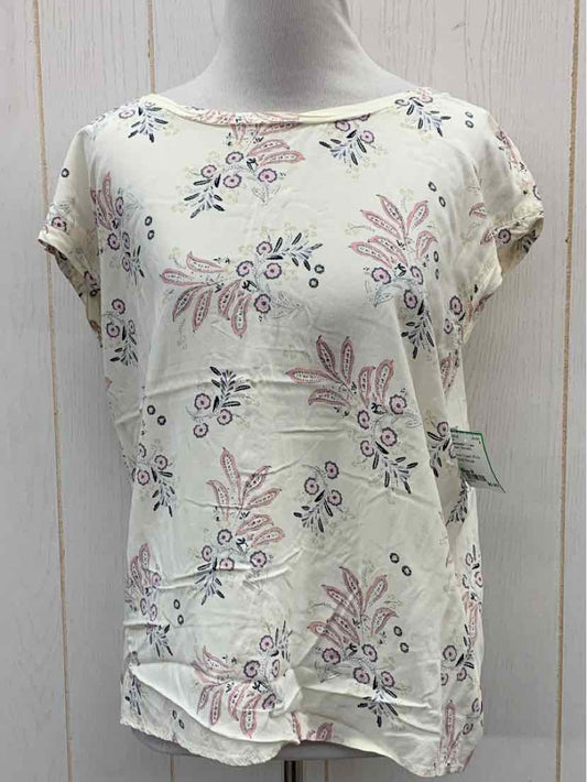 Abercrombie & Fitch Cream Womens Size M Shirt