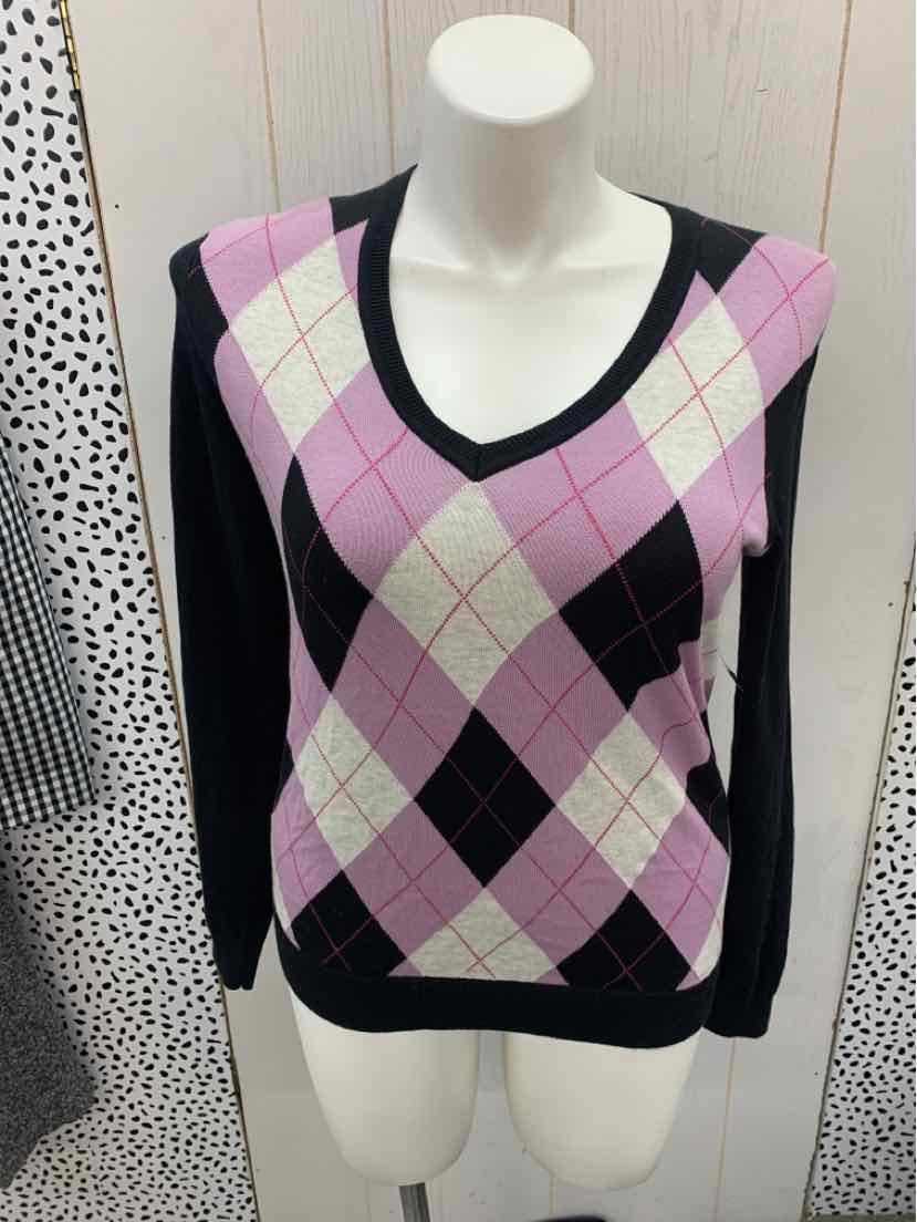 Tommy Hilfiger Black Womens Size L Sweater