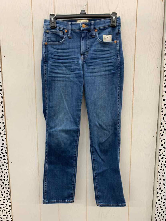 Madewell Blue Womens Size 0 Jeans