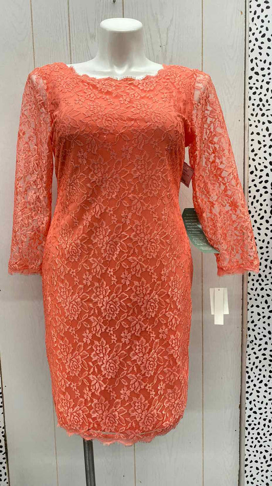 Coral Womens Size 14 Dress