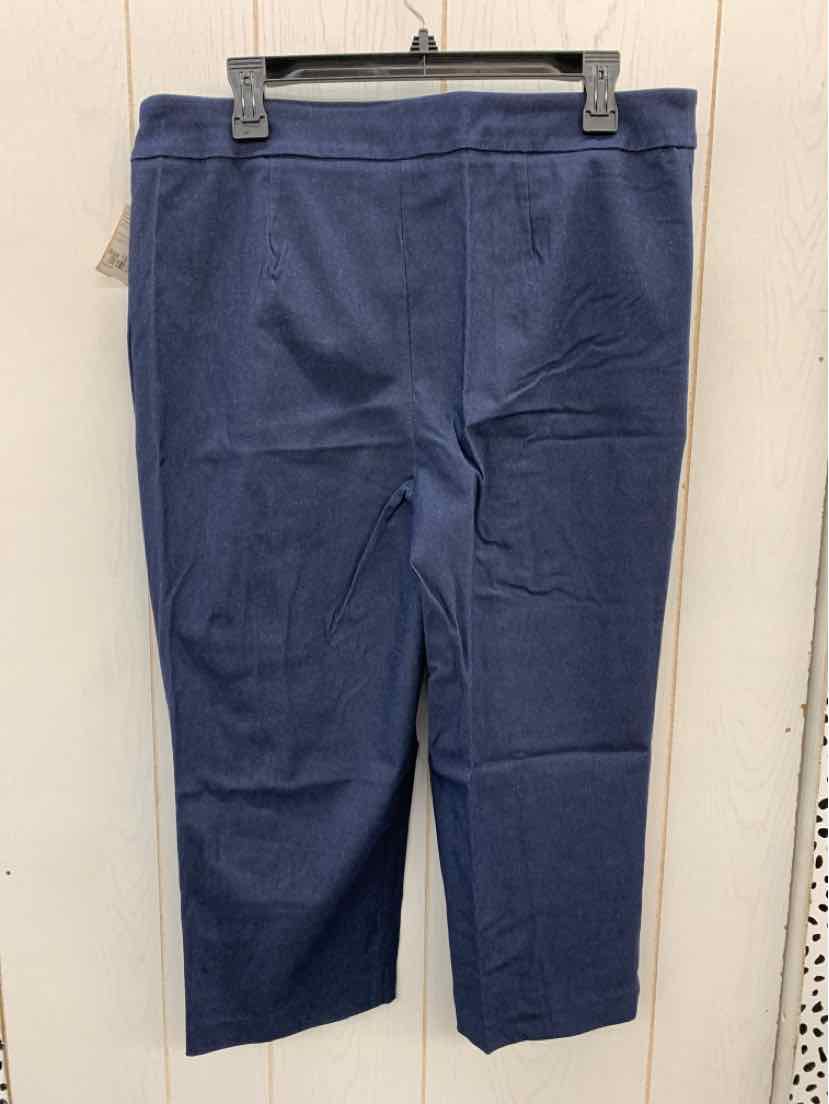 Time & Tru Blue Womens Size 12/14 Pants