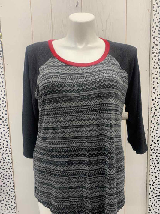 Maurices Gray Womens Size 16/18 Shirt