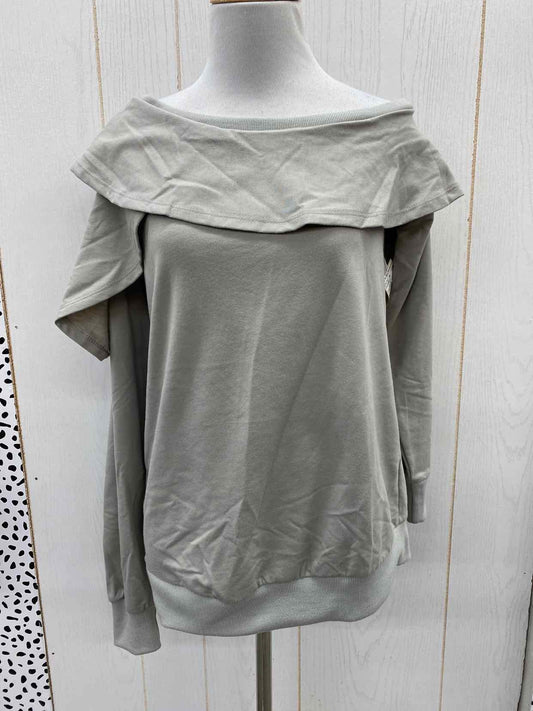 Gray Womens Size M Sweatshirt