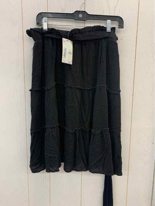 ee:some Black Womens Size 10/12 Skirt