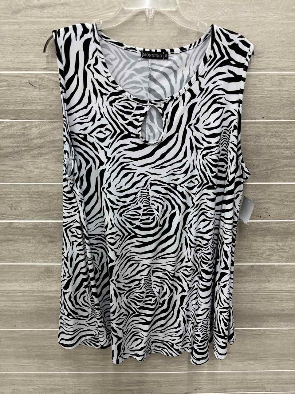 Black Womens Women Size 4X Tank Top