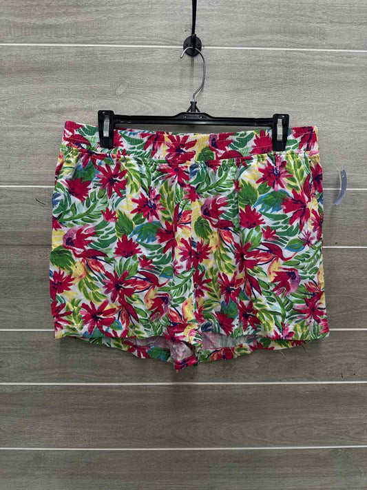 Caribbean Joe Size 12 Multi-Color Womens Shorts