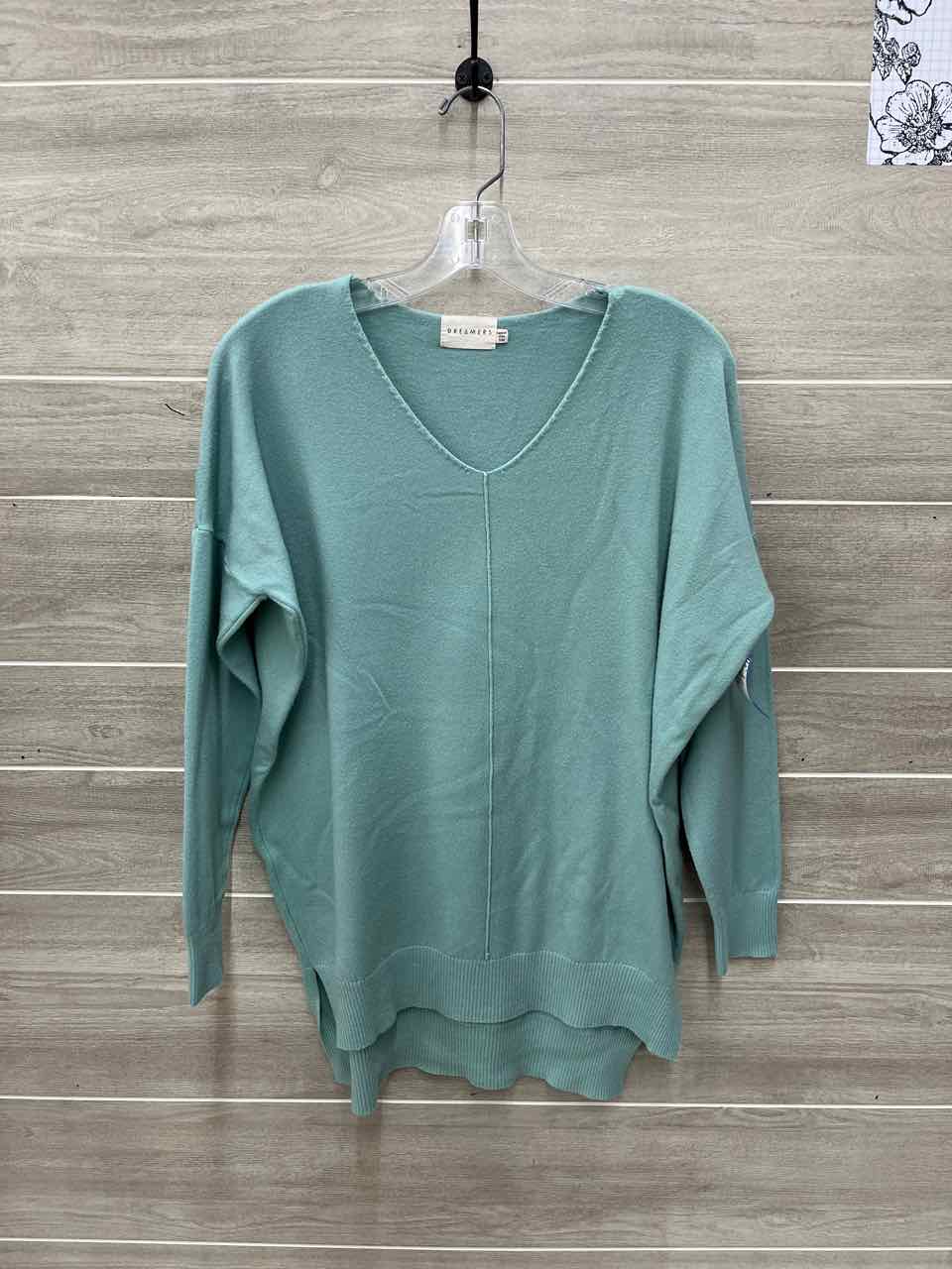Dreamers Size S Green Womens Sweater