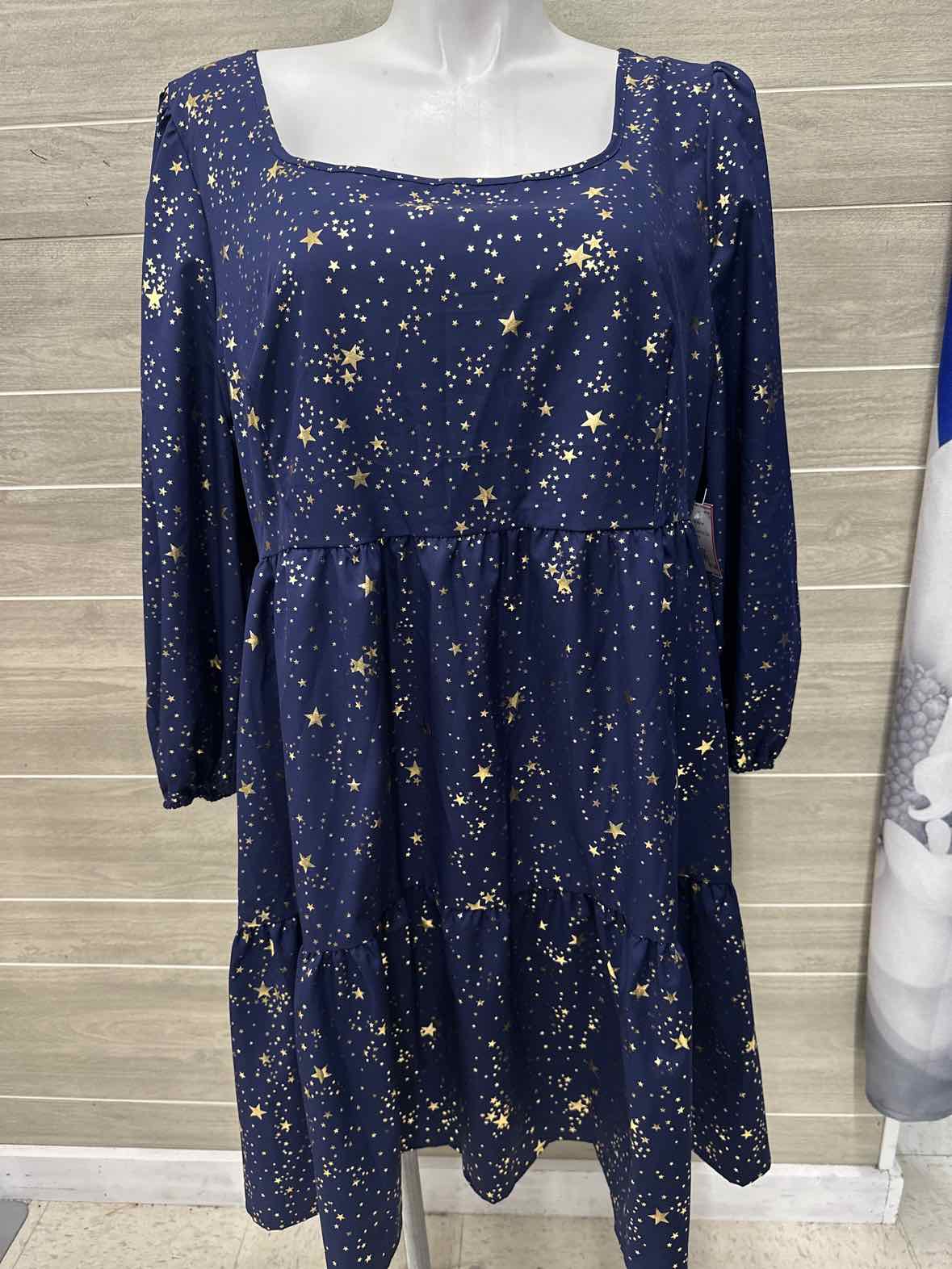 Size 22/24 Blue Plus Dress