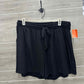 White Birch Size XL Black Womens Shorts