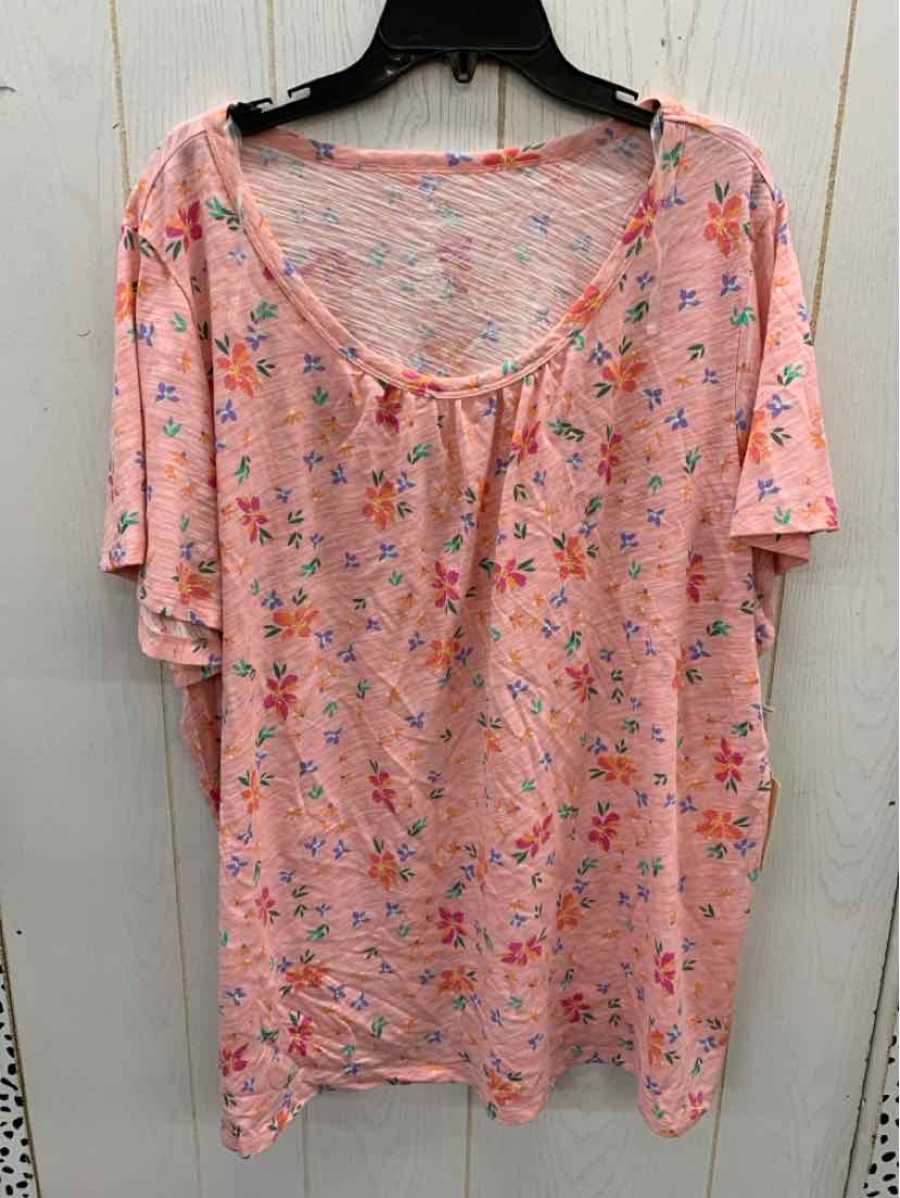 SJB Pink Womens Size 3X Shirt