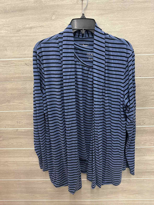 LL Bean Size XL Blue Womens Shirt
