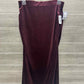 Old Navy Size 8/10 Burgundy Womens Skirt