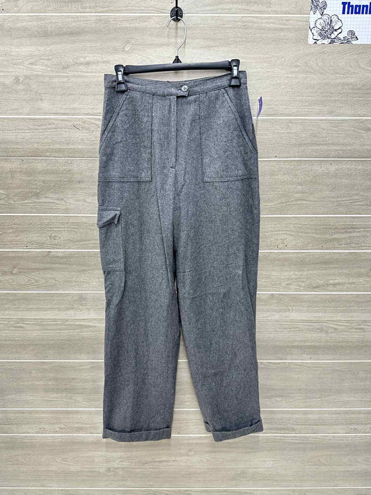 Size 6 Long Gray Womens Pants