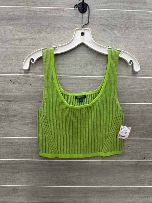 Wild Fable Size L Green Junior Tank Top
