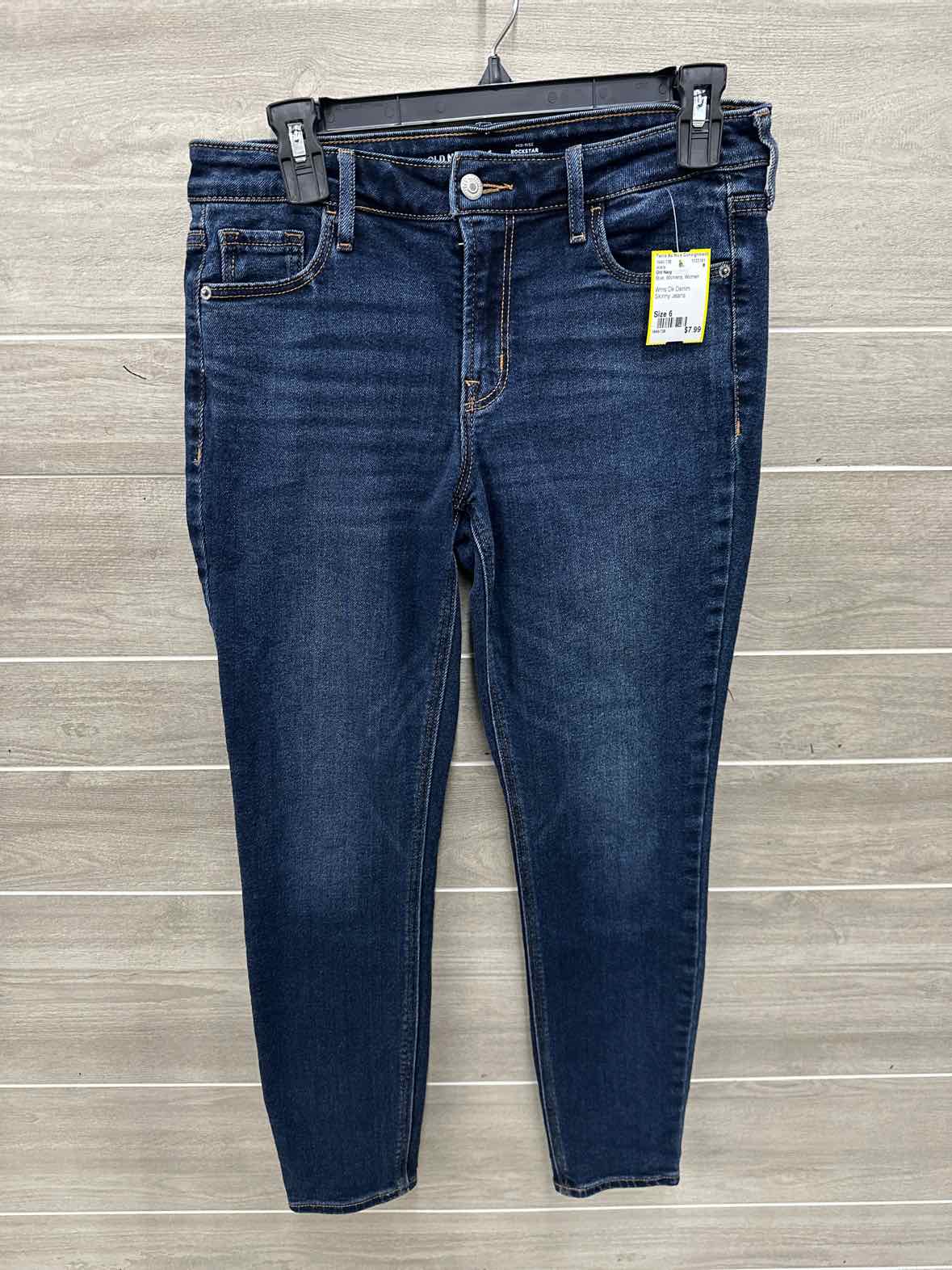 Old Navy Size 6 Blue Womens Jeans