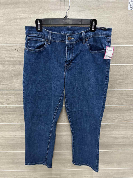 Levis Size 14 Blue Womens Jeans