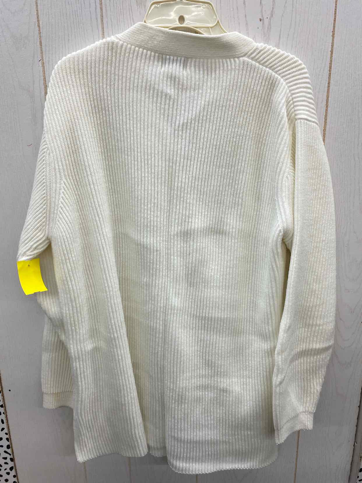 Liz Baker Cream Womens Size XL Sweater