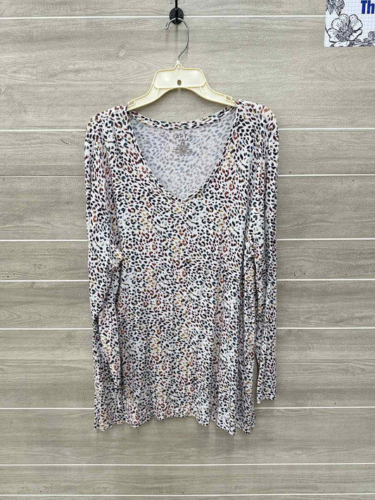 Apt 9 Size 18/20W White Plus Shirt