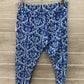 Balance Collection Blue Womens Size M Leggings