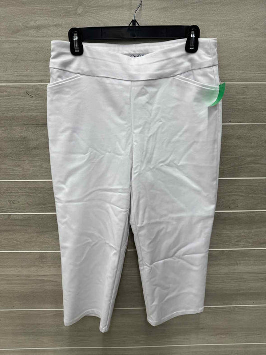 Croft & Barrow Size 6 White Womens Pants
