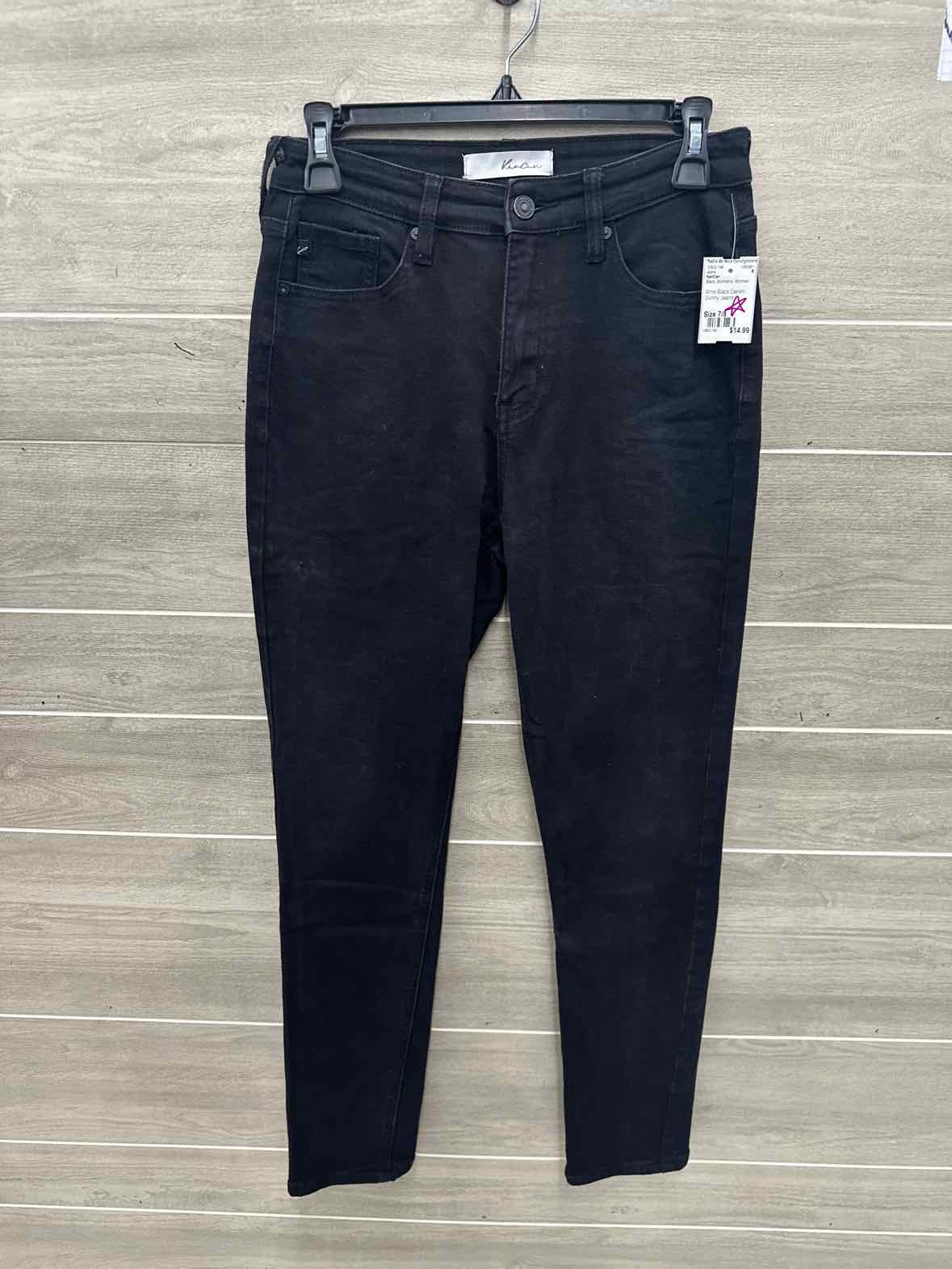 KanCan Size 7/8 Black Womens Jeans