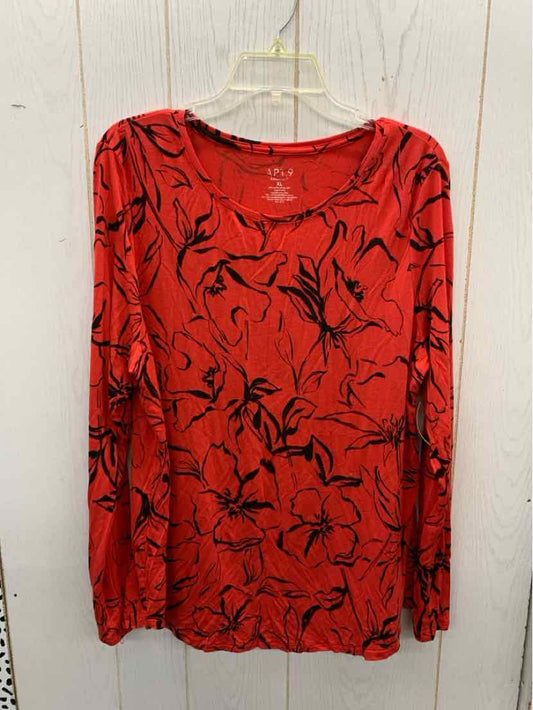 Apt 9 Red Womens Size XL Shirt