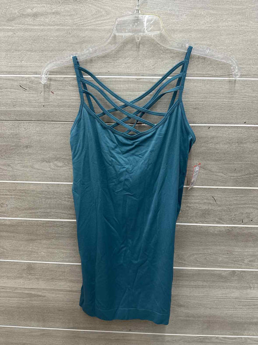Zenana Size L/XL Blue Womens Tank Top