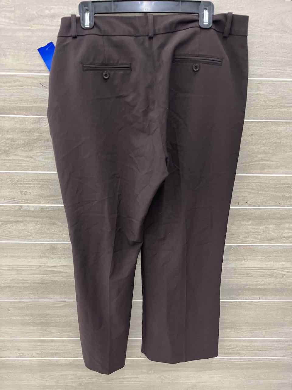 Worthington Size 16 Brown Womens Pants