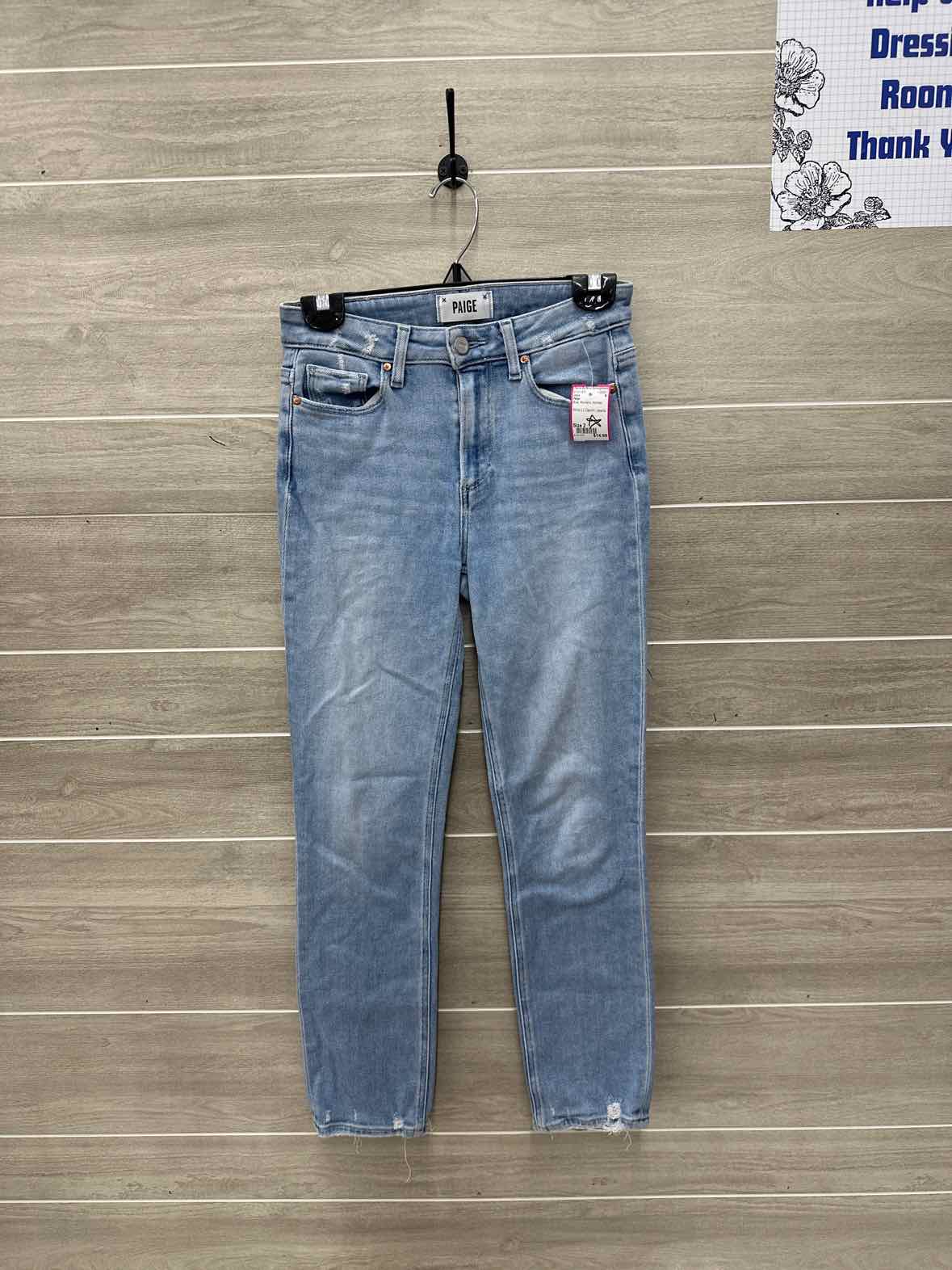 Paige Size 2 Blue Womens Jeans