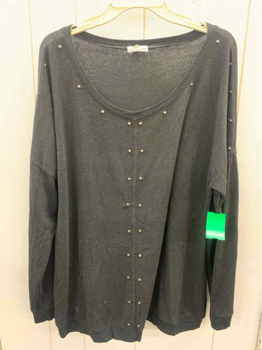 Eye Shadow Black Womens Size XL Shirt